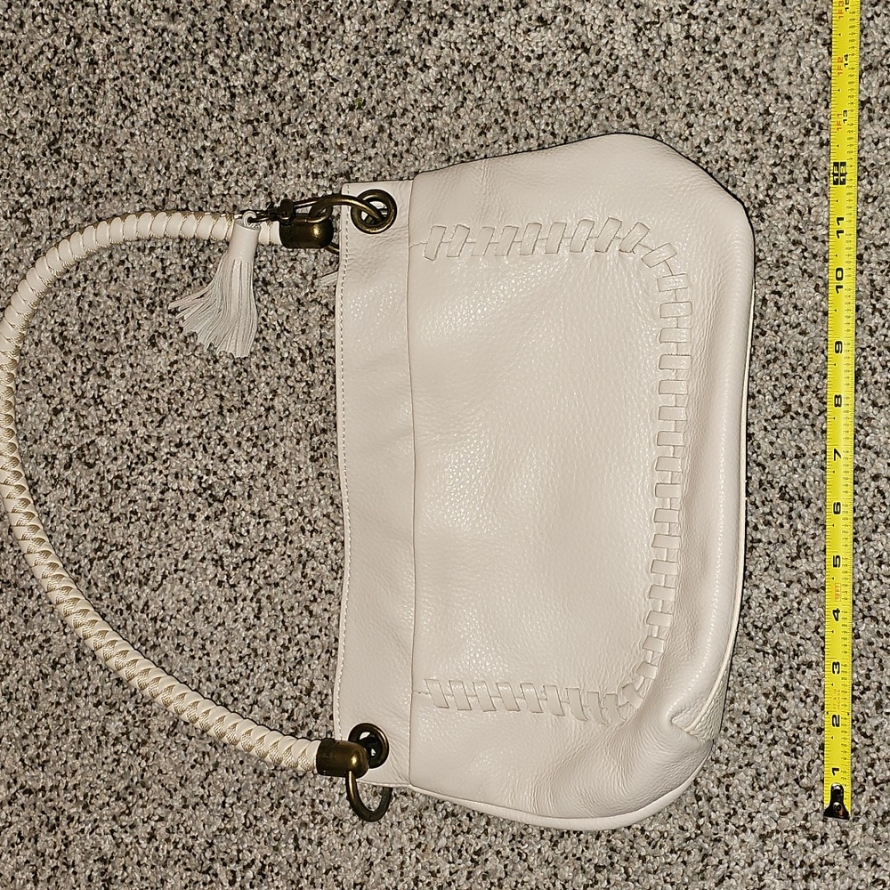 The Sak Creamy White Elegant White Boho Leather Handbag - Picture 7 of 7